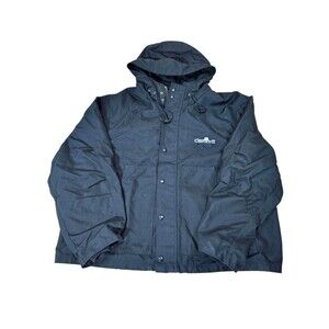 Carhartt Mens Black Hooded Jacket